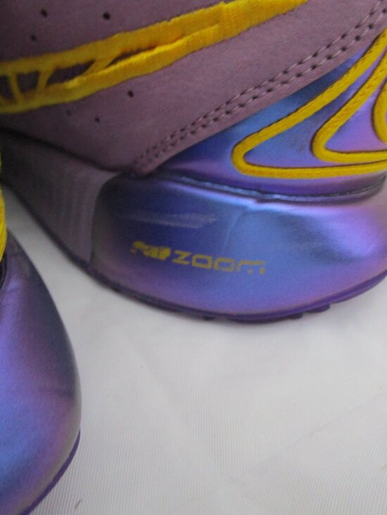 US Size 10 Nike purple Air Zoom Sneaker-(Nike LeBron 21 \'Purple Rain) main image 2